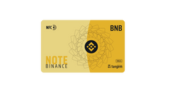 Крипто-кошелек Tangem Note BNB