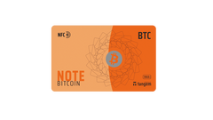 Крипто-кошелек Tangem Note BTC